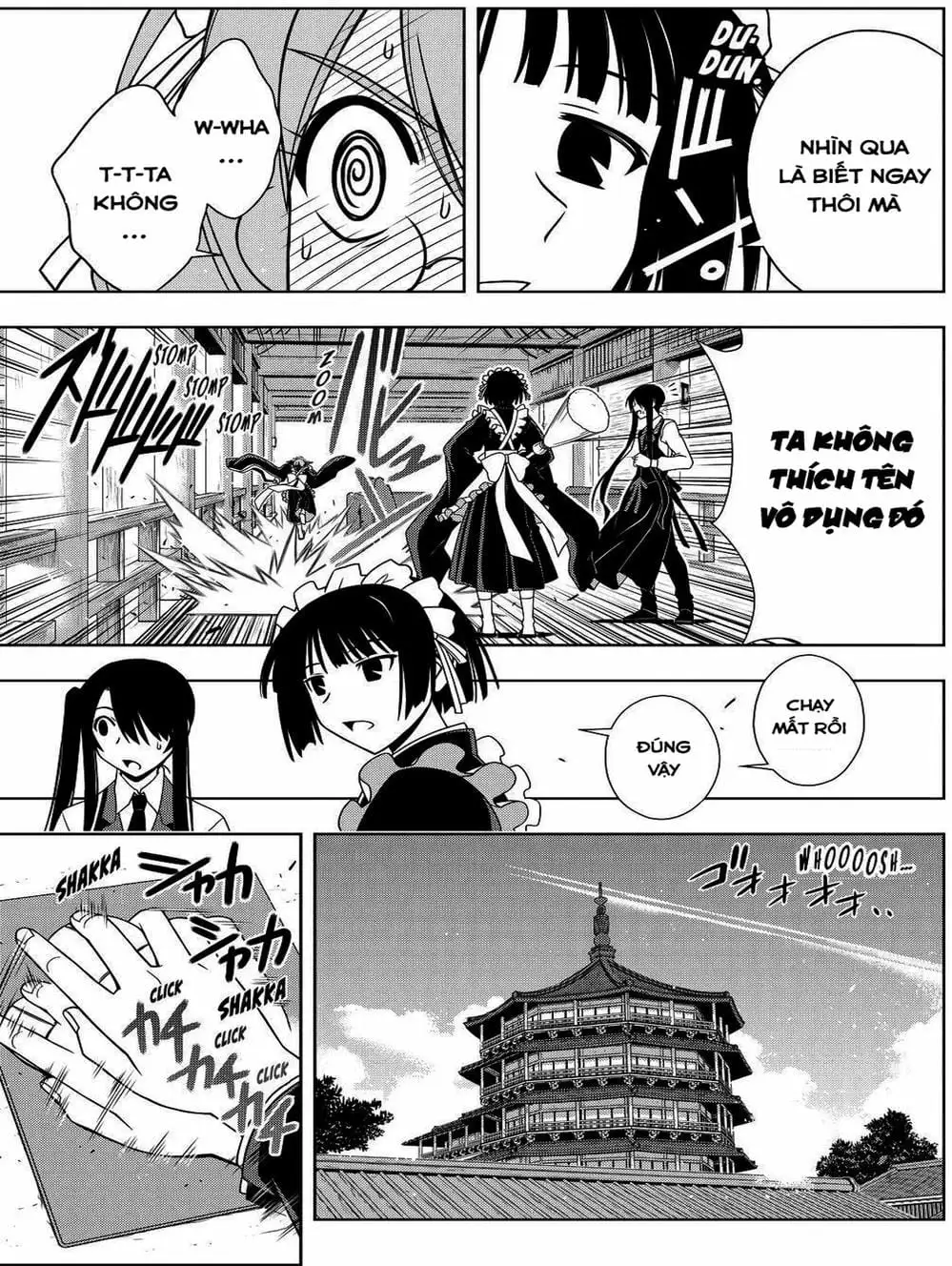 Truyện Tranh Lựa Chọn Phân Kỳ - Uq Holder! trang 9
