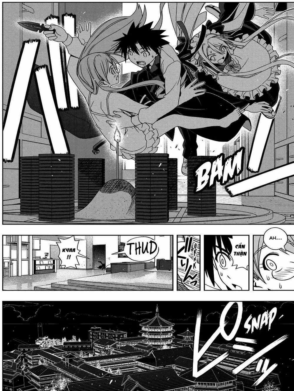 Truyện Tranh Lựa Chọn Phân Kỳ - Uq Holder! trang 9