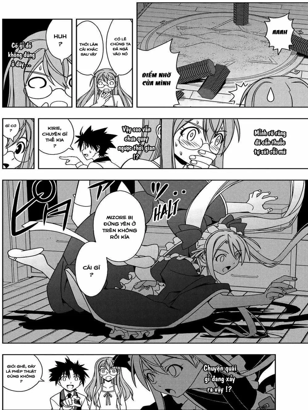 Truyện Tranh Lựa Chọn Phân Kỳ - Uq Holder! trang 9