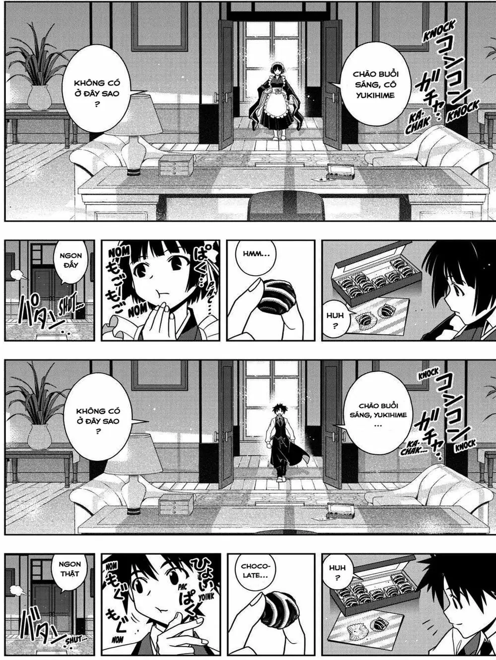 Truyện Tranh Lựa Chọn Phân Kỳ - Uq Holder! trang 9