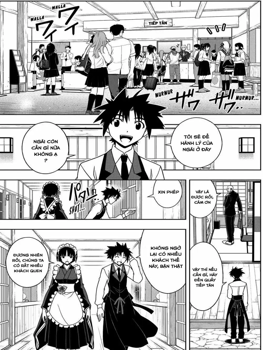 Truyện Tranh Lựa Chọn Phân Kỳ - Uq Holder! trang 9
