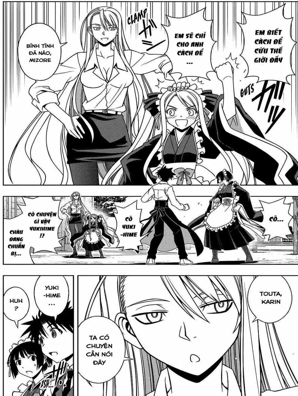 Truyện Tranh Lựa Chọn Phân Kỳ - Uq Holder! trang 9