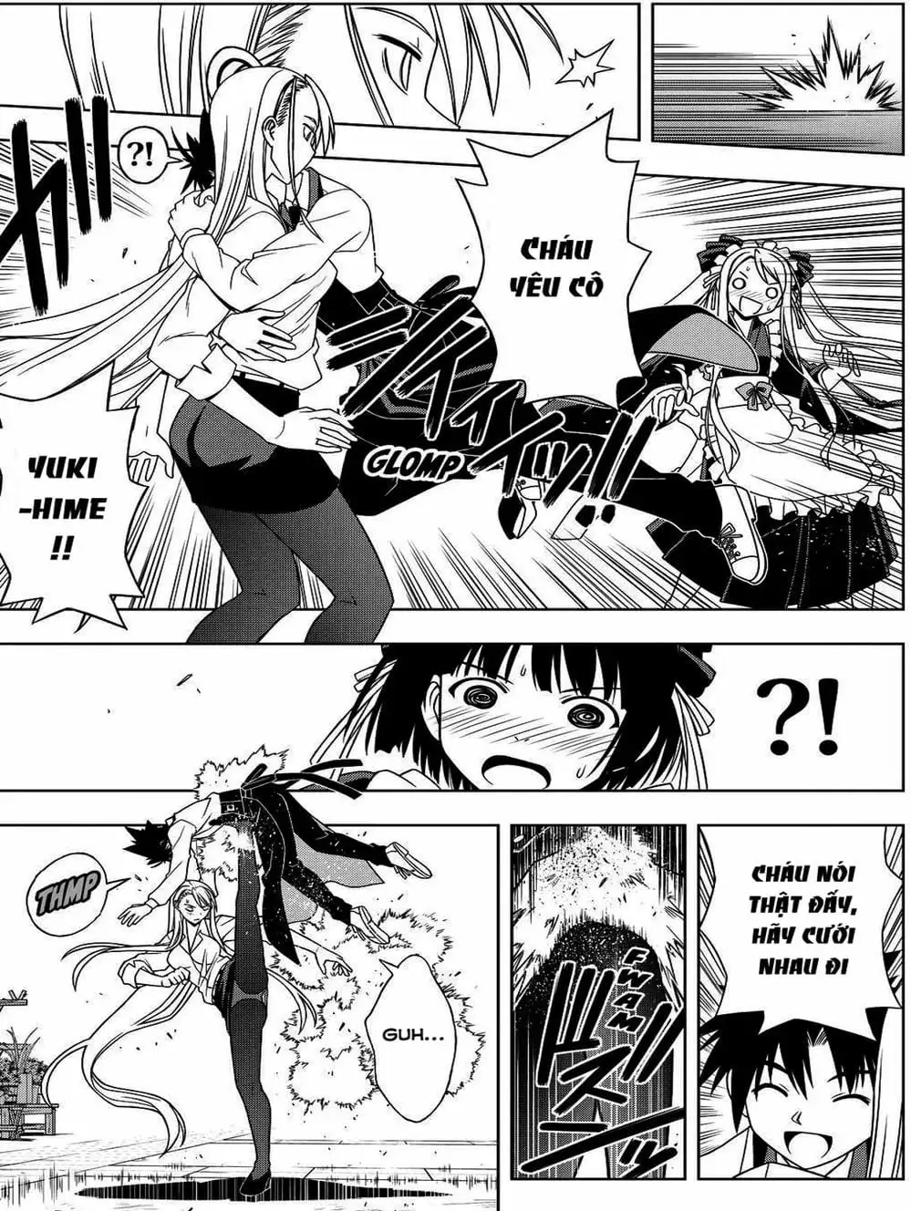 Truyện Tranh Lựa Chọn Phân Kỳ - Uq Holder! trang 9