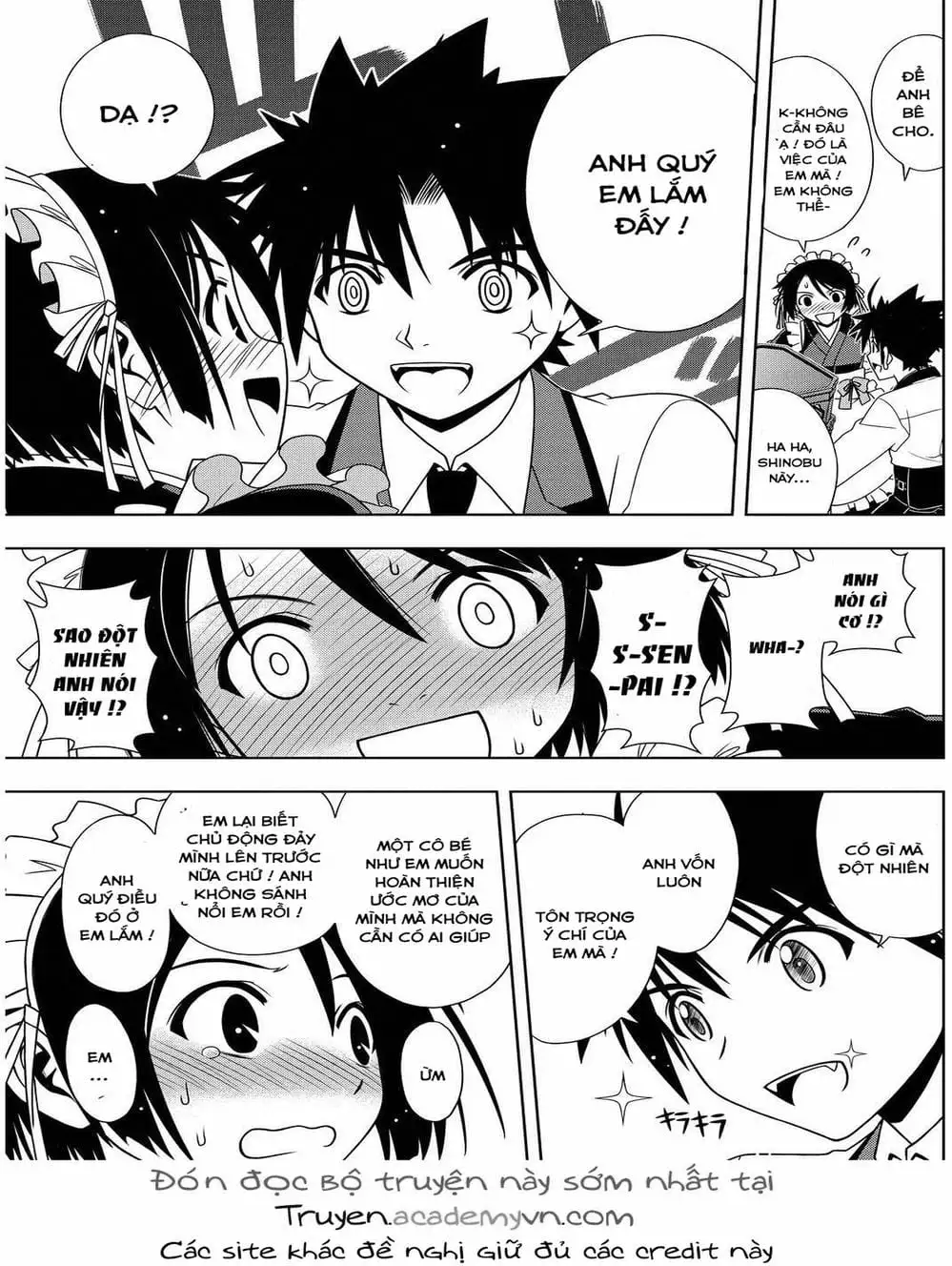 Truyện Tranh Lựa Chọn Phân Kỳ - Uq Holder! trang 9