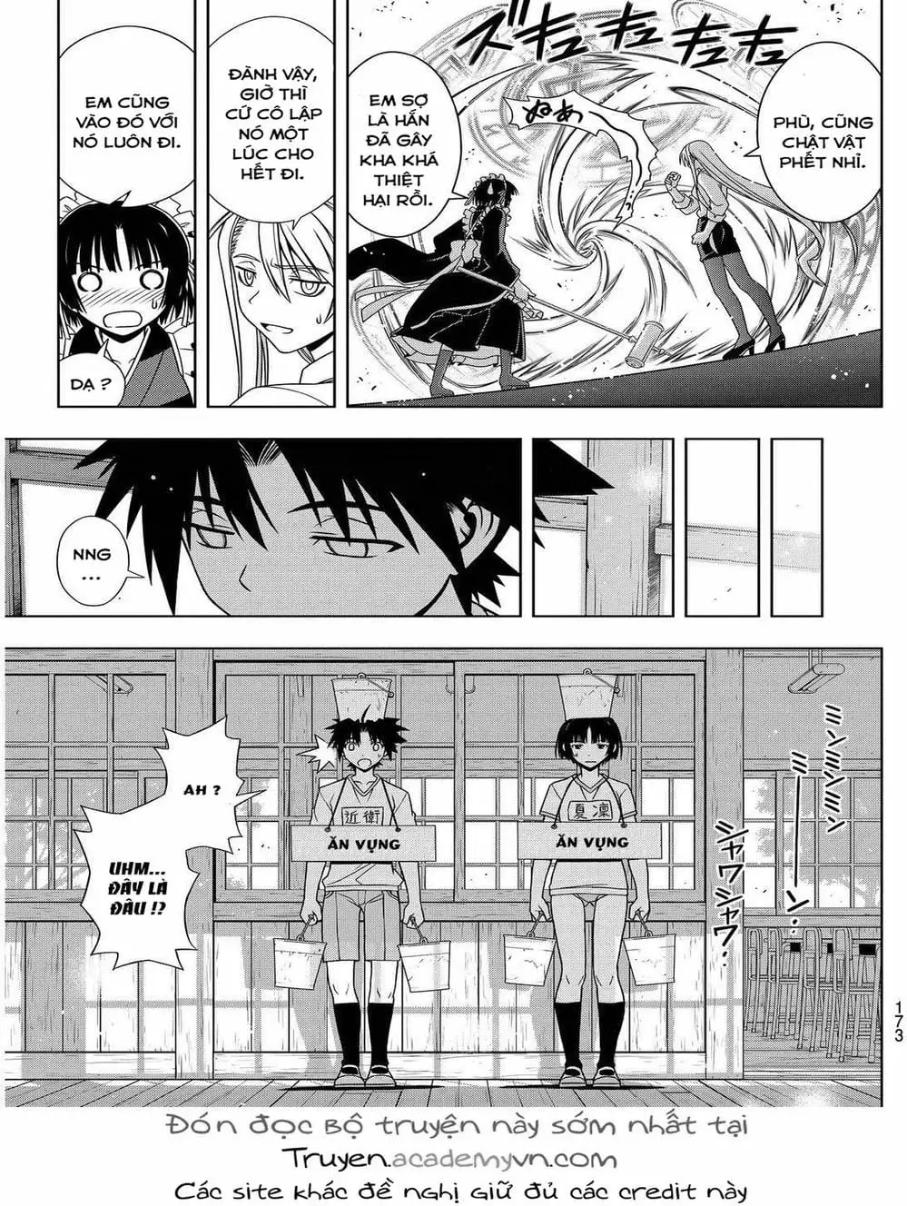 Truyện Tranh Lựa Chọn Phân Kỳ - Uq Holder! trang 9