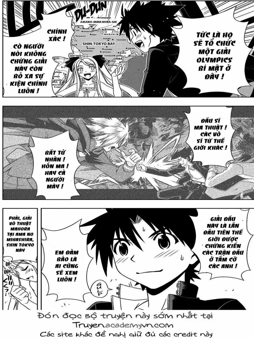 Truyện Tranh Lựa Chọn Phân Kỳ - Uq Holder! trang 9