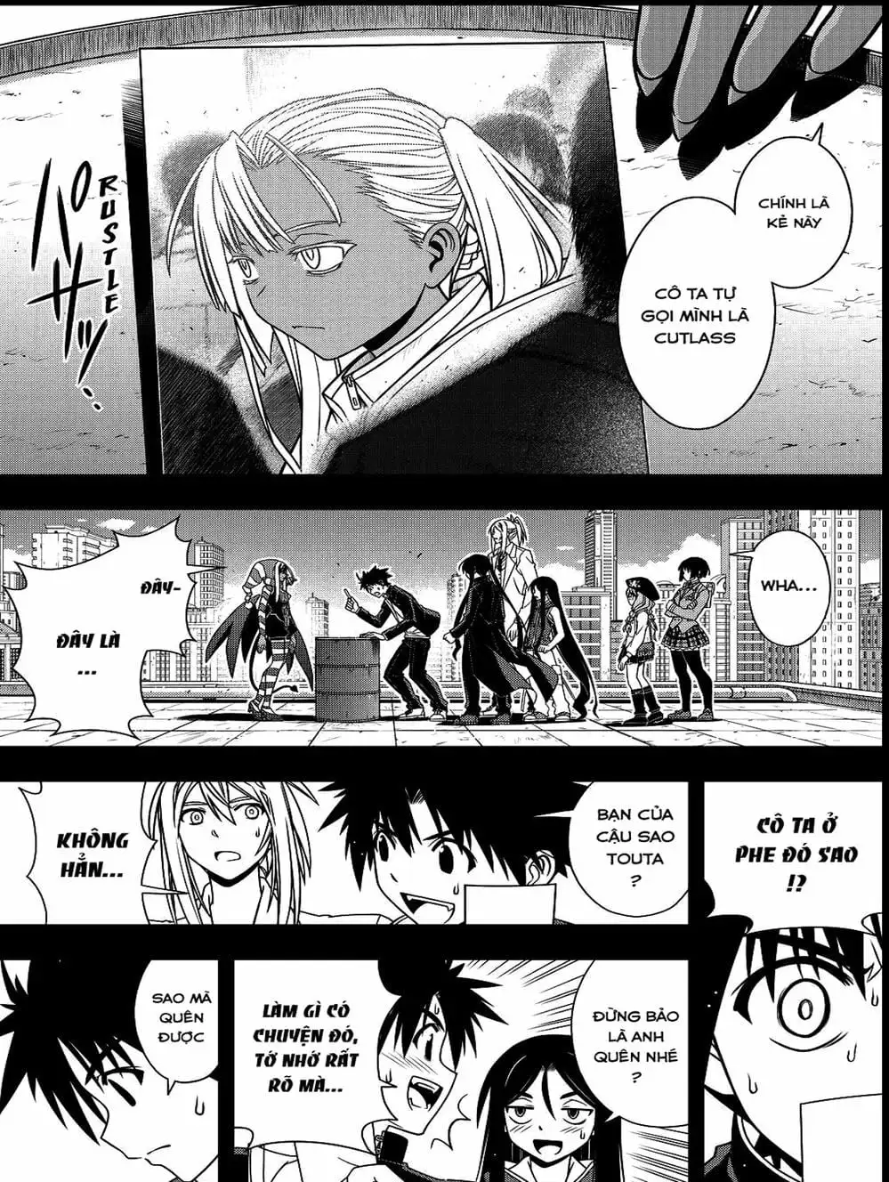 Truyện Tranh Lựa Chọn Phân Kỳ - Uq Holder! trang 9
