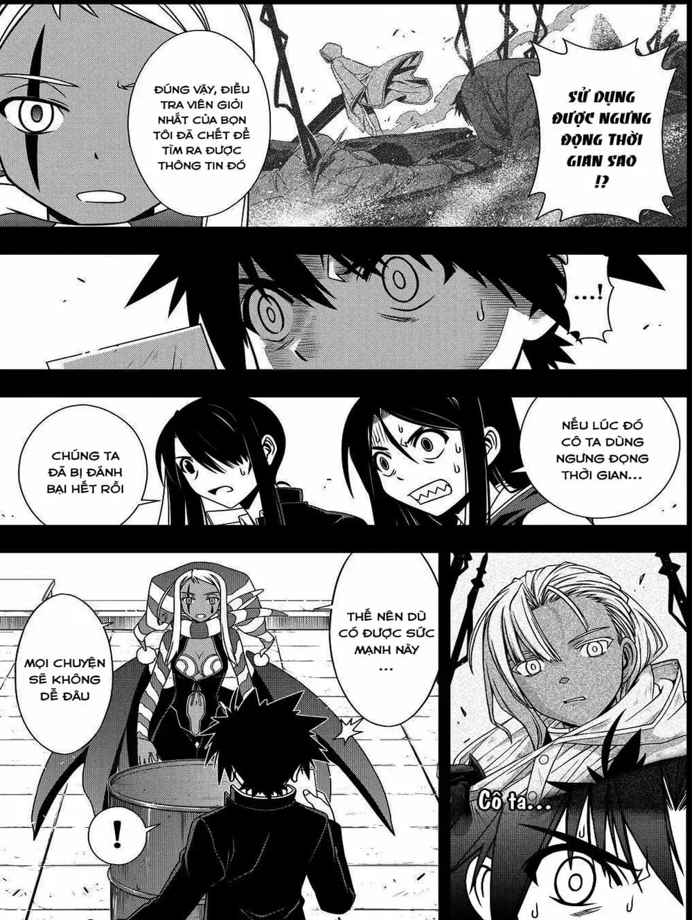 Truyện Tranh Lựa Chọn Phân Kỳ - Uq Holder! trang 9