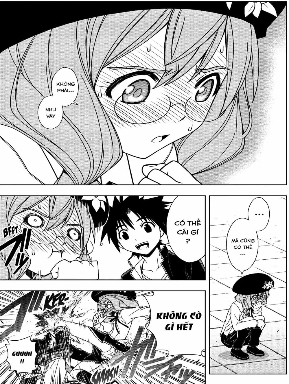 Truyện Tranh Lựa Chọn Phân Kỳ - Uq Holder! trang 9