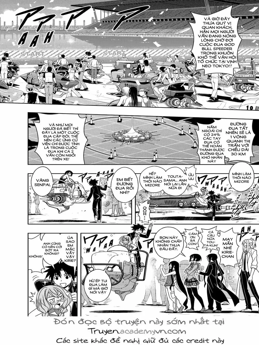 Truyện Tranh Lựa Chọn Phân Kỳ - Uq Holder! trang 9