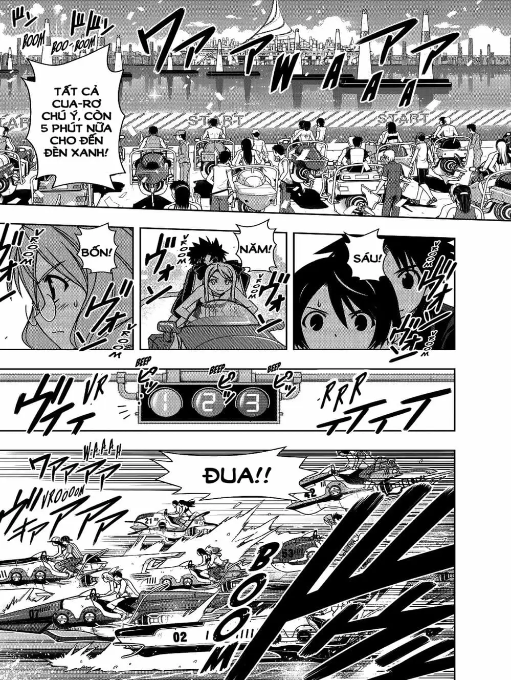 Truyện Tranh Lựa Chọn Phân Kỳ - Uq Holder! trang 9