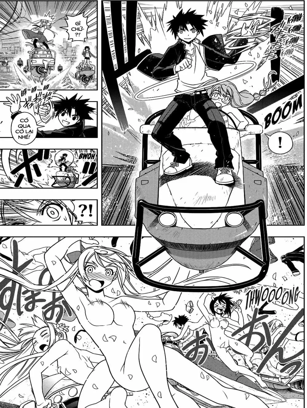 Truyện Tranh Lựa Chọn Phân Kỳ - Uq Holder! trang 9