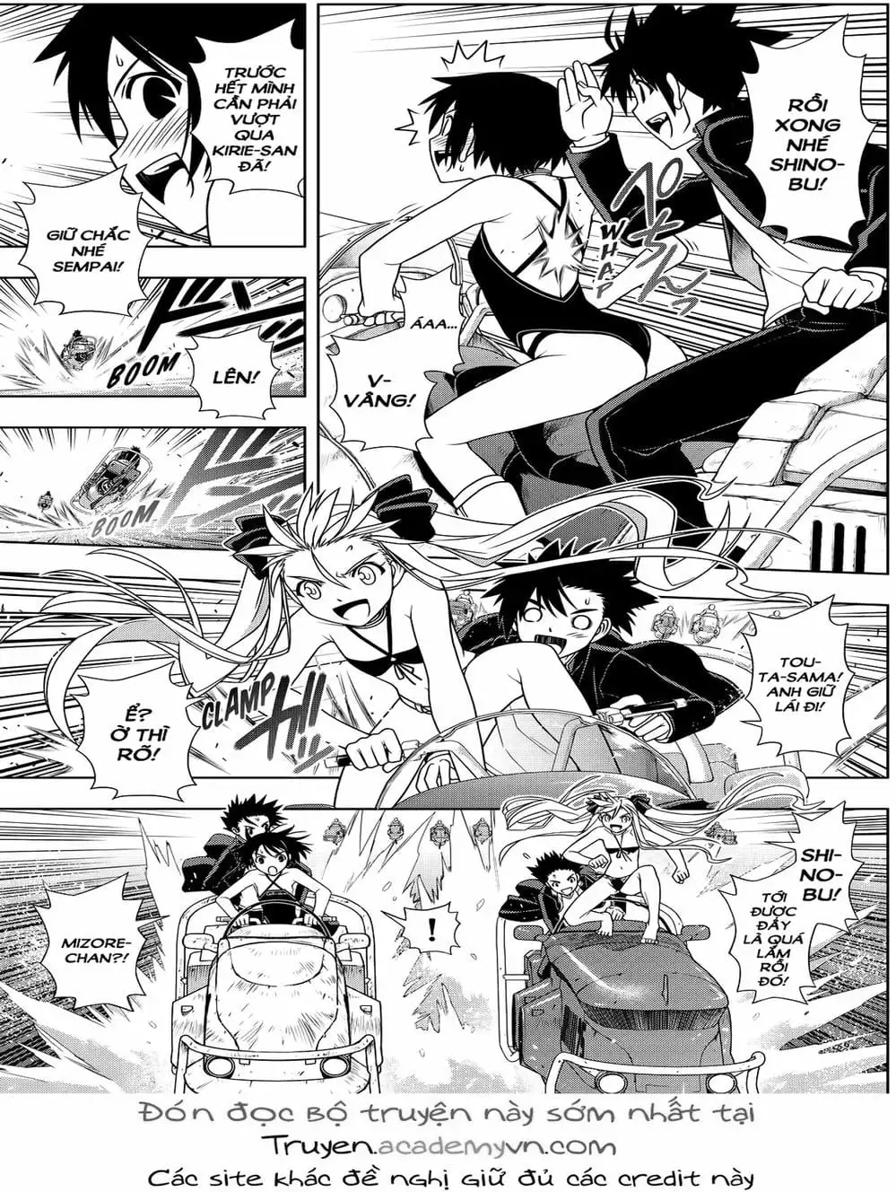 Truyện Tranh Lựa Chọn Phân Kỳ - Uq Holder! trang 9