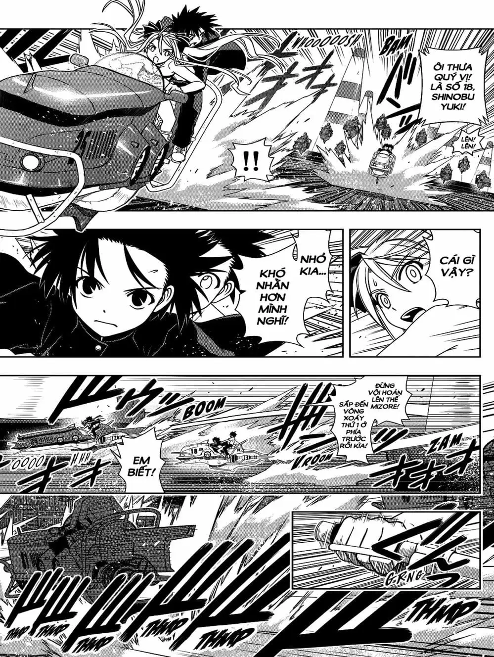 Truyện Tranh Lựa Chọn Phân Kỳ - Uq Holder! trang 9