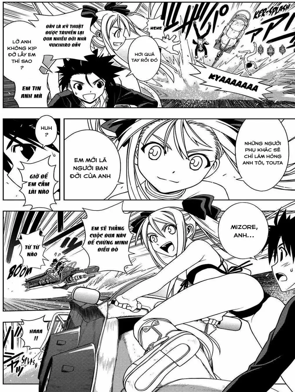 Truyện Tranh Lựa Chọn Phân Kỳ - Uq Holder! trang 9