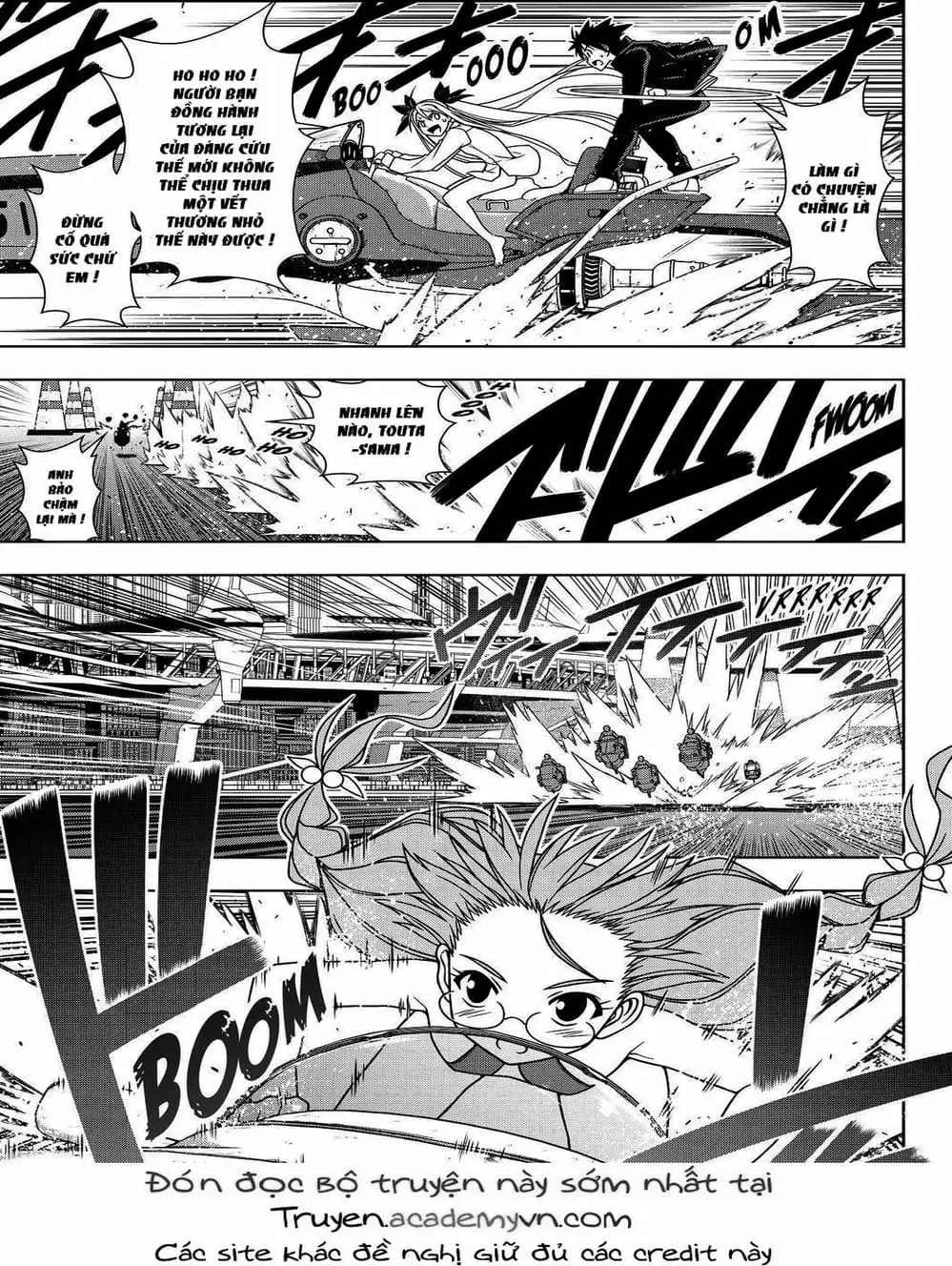 Truyện Tranh Lựa Chọn Phân Kỳ - Uq Holder! trang 9