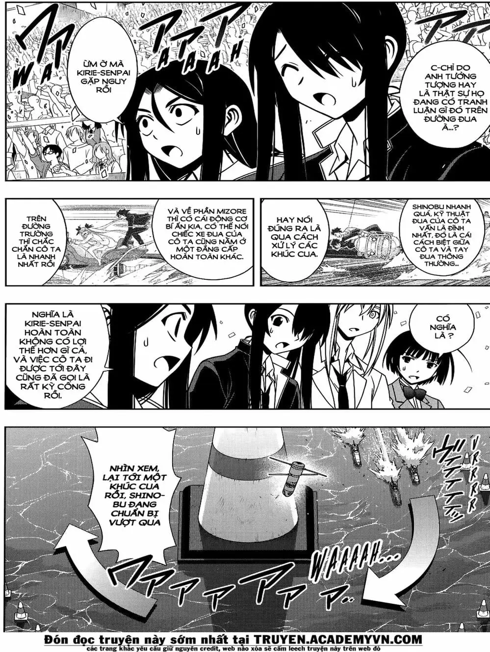 Truyện Tranh Lựa Chọn Phân Kỳ - Uq Holder! trang 9