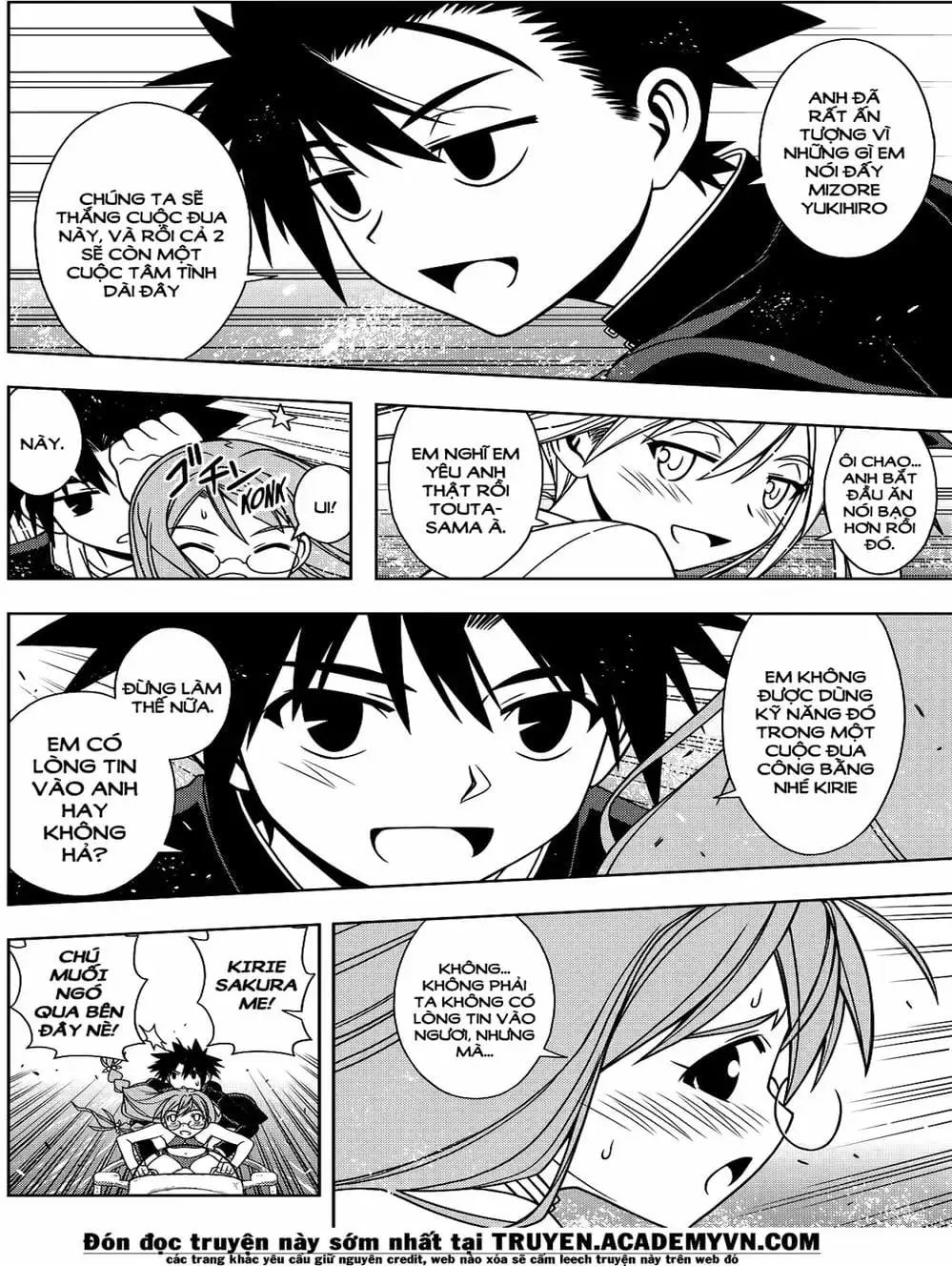 Truyện Tranh Lựa Chọn Phân Kỳ - Uq Holder! trang 9