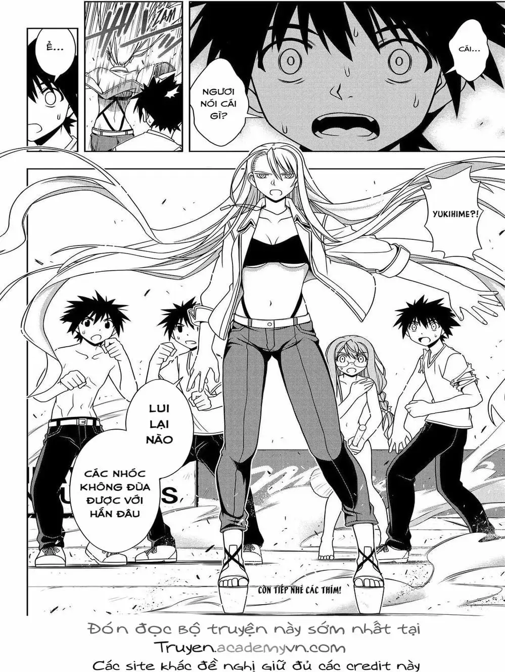 Truyện Tranh Lựa Chọn Phân Kỳ - Uq Holder! trang 9