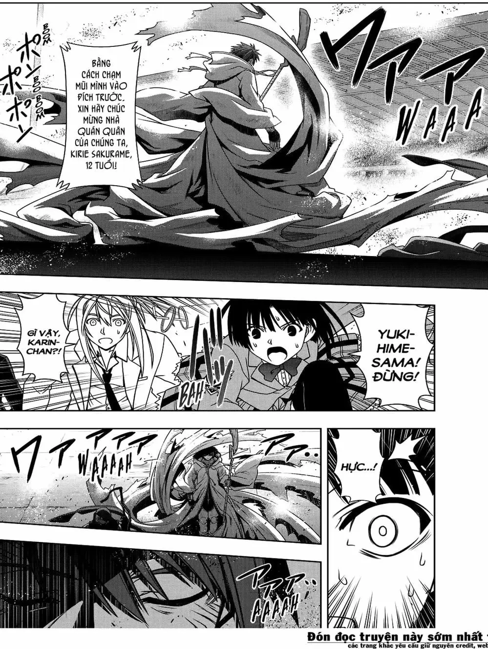 Truyện Tranh Lựa Chọn Phân Kỳ - Uq Holder! trang 9