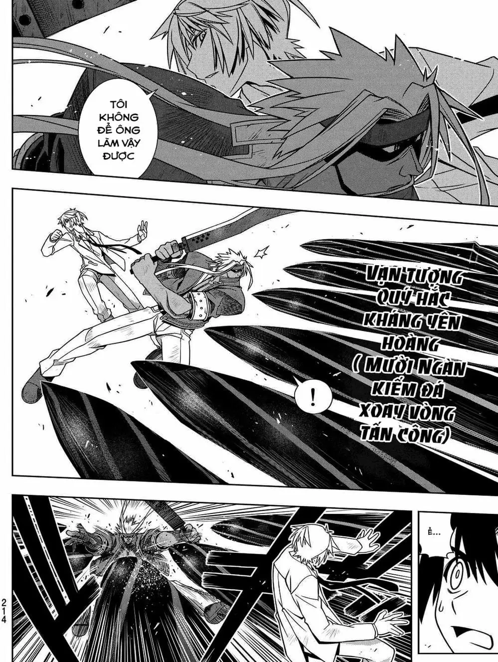 Truyện Tranh Lựa Chọn Phân Kỳ - Uq Holder! trang 9