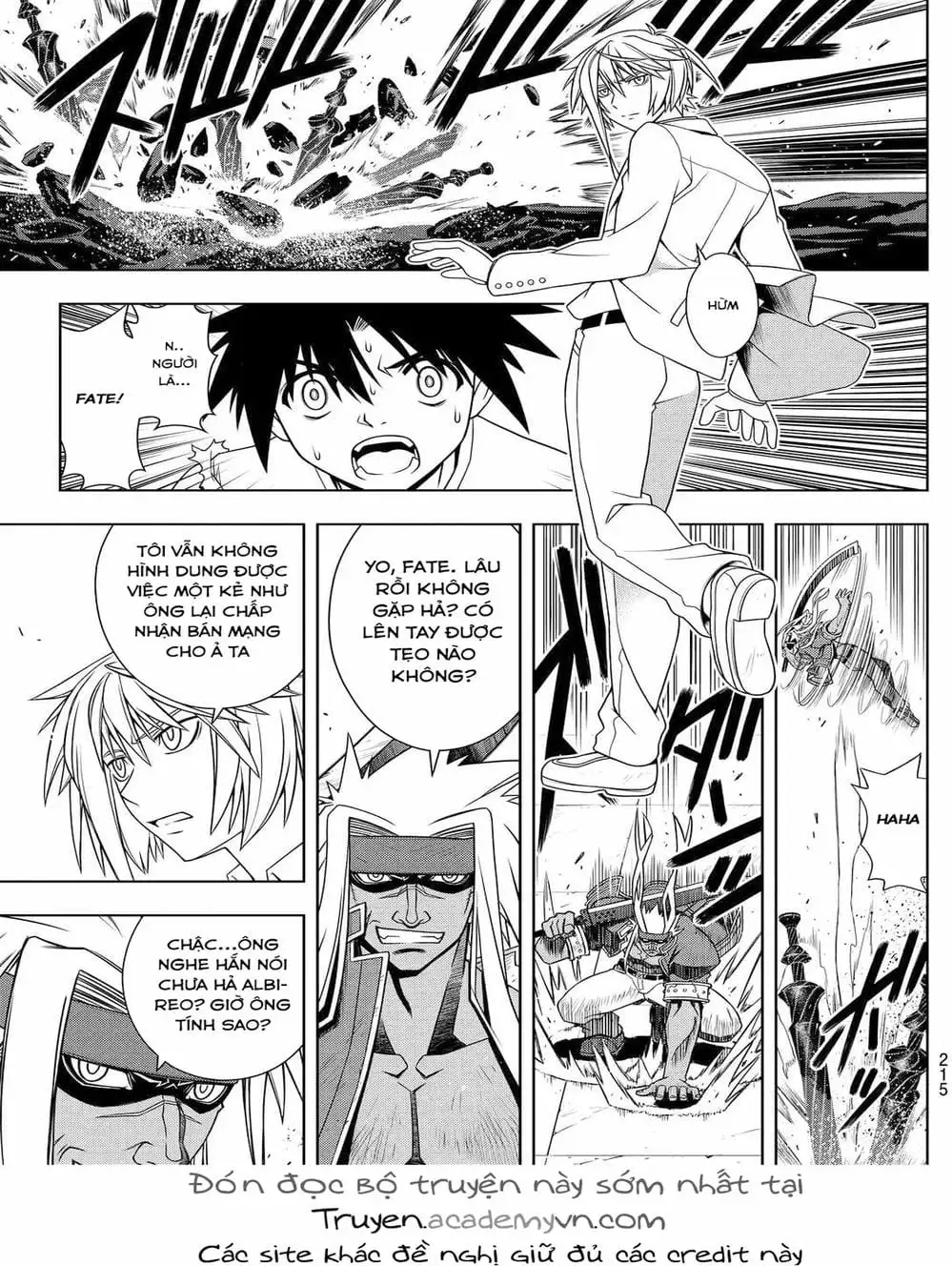 Truyện Tranh Lựa Chọn Phân Kỳ - Uq Holder! trang 9