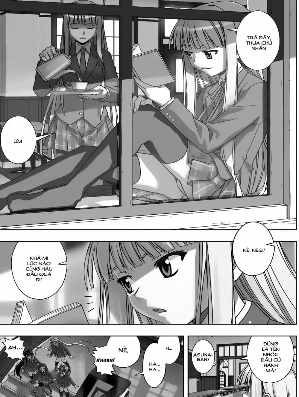 Truyện Tranh Lựa Chọn Phân Kỳ - Uq Holder! trang 9