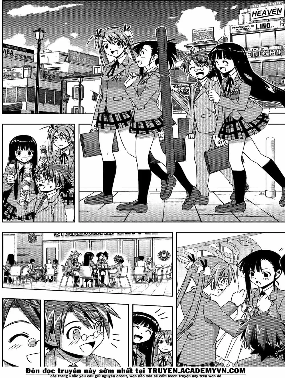 Truyện Tranh Lựa Chọn Phân Kỳ - Uq Holder! trang 9