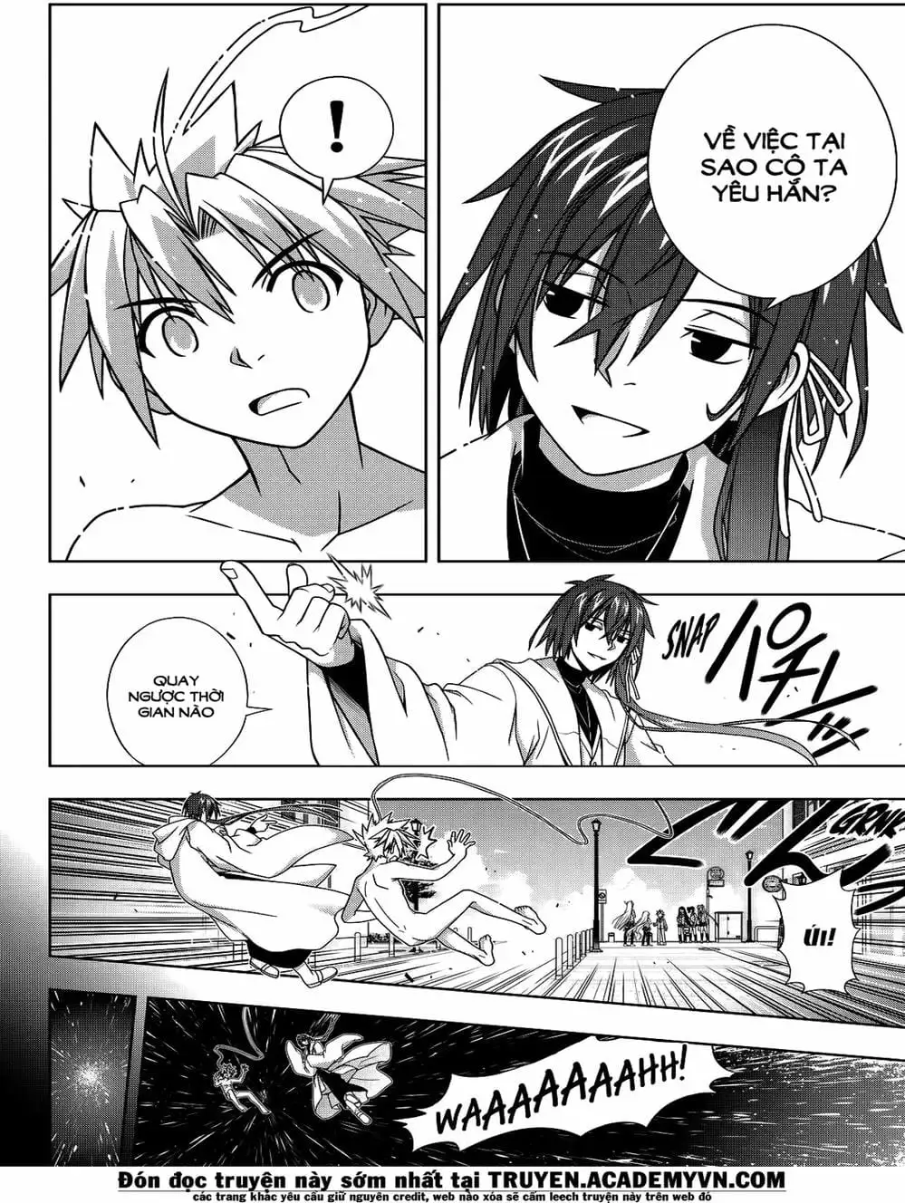 Truyện Tranh Lựa Chọn Phân Kỳ - Uq Holder! trang 9