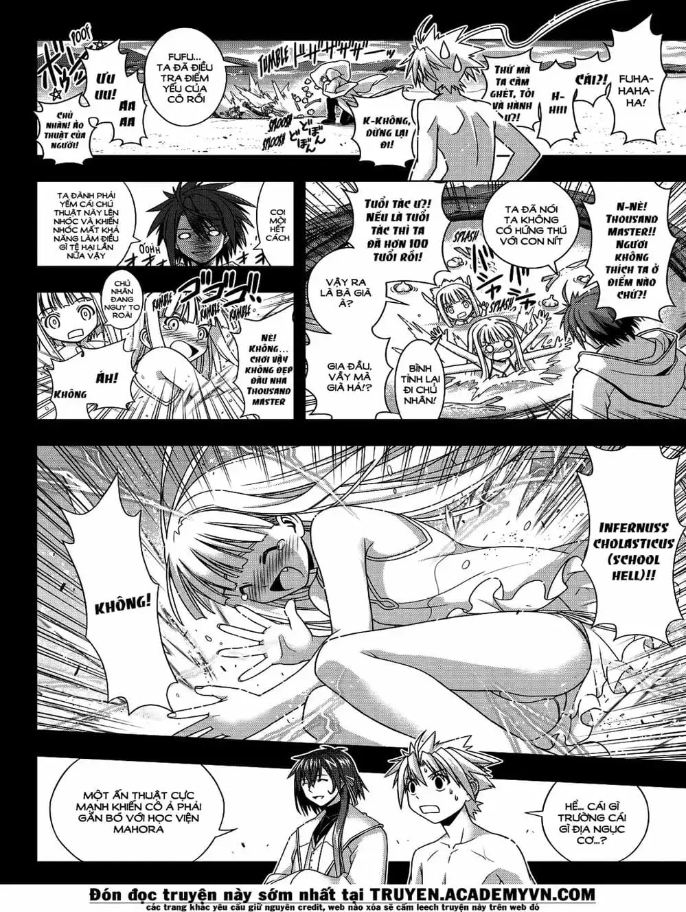 Truyện Tranh Lựa Chọn Phân Kỳ - Uq Holder! trang 9