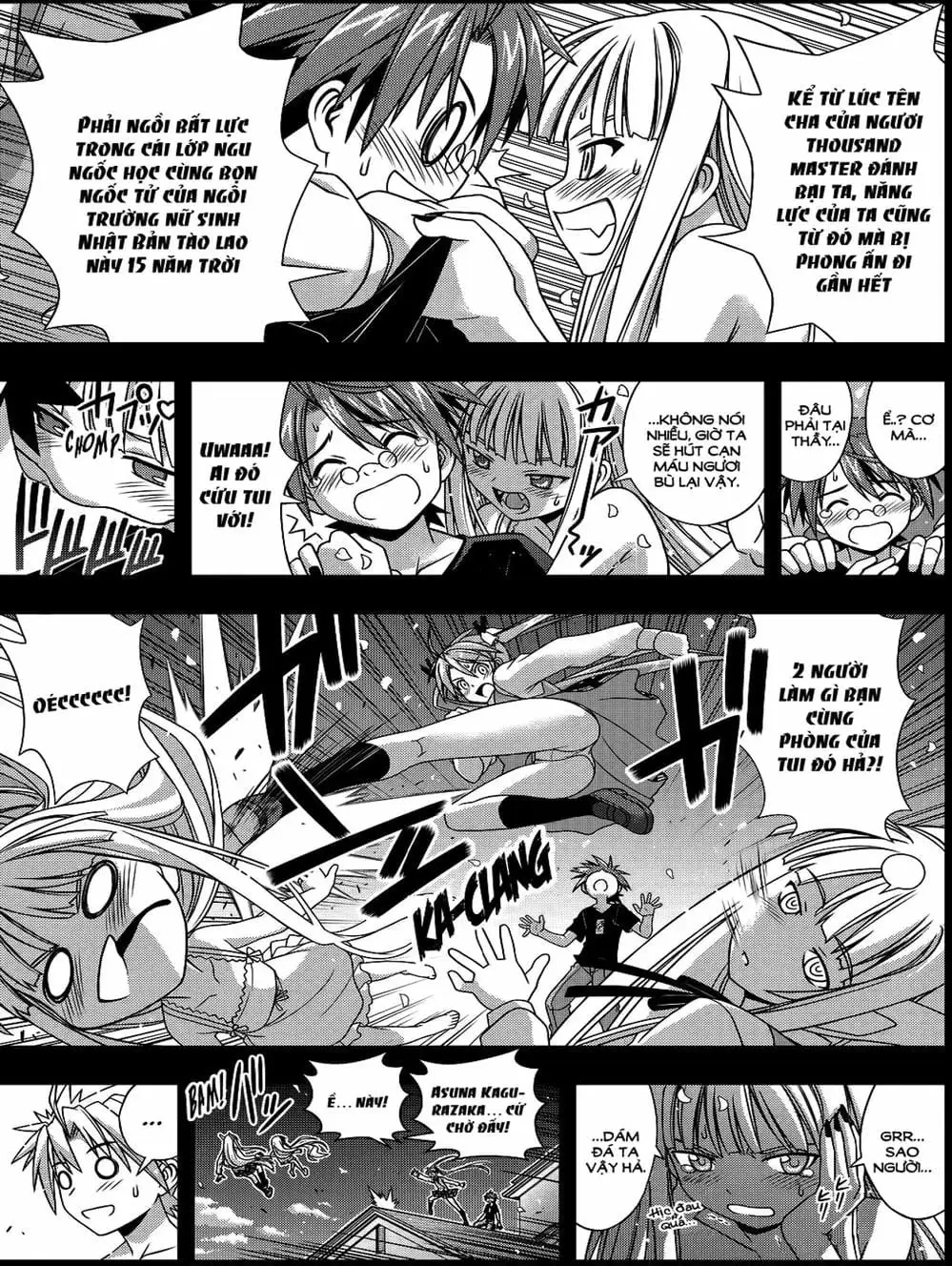 Truyện Tranh Lựa Chọn Phân Kỳ - Uq Holder! trang 9