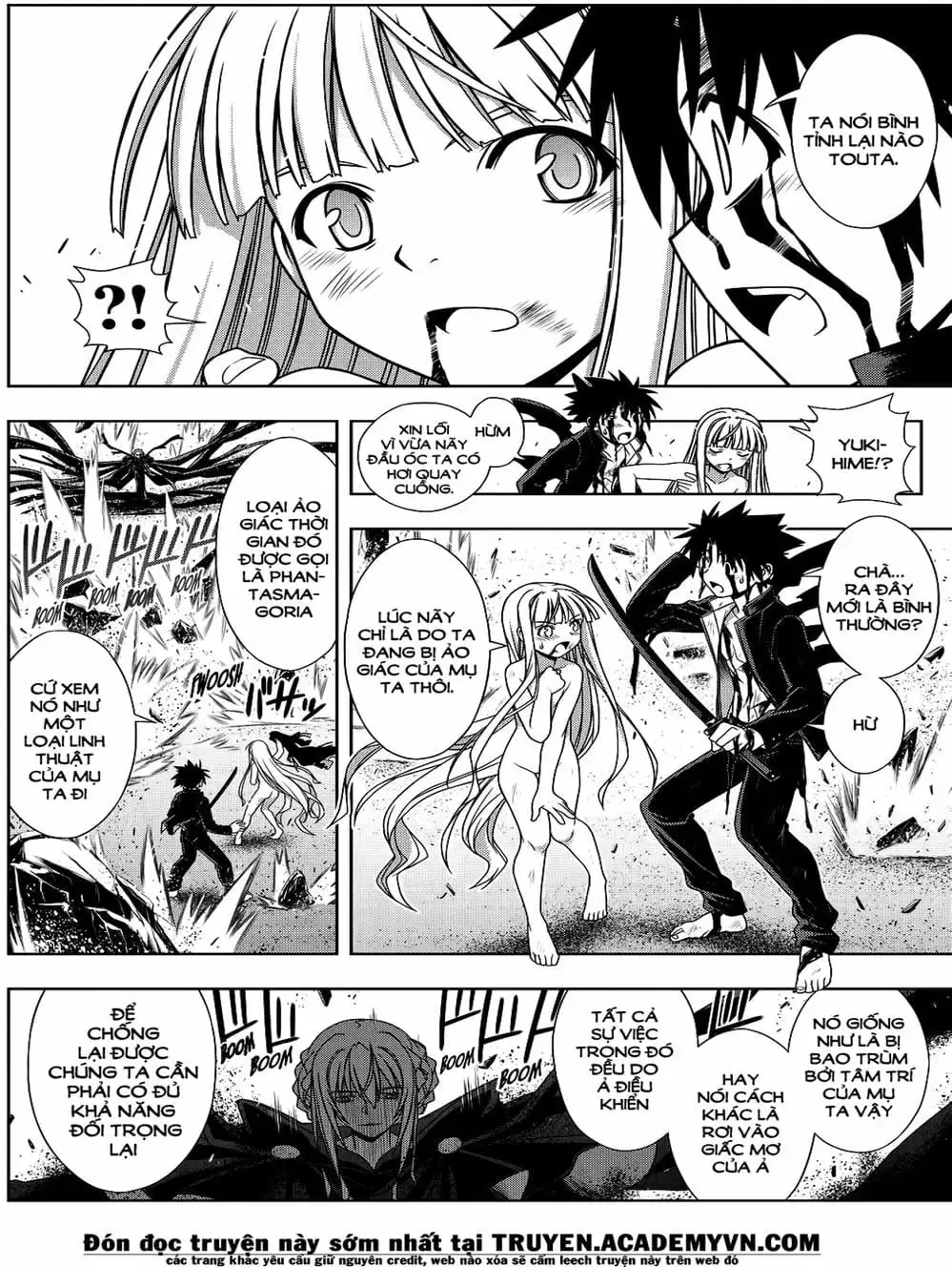 Truyện Tranh Lựa Chọn Phân Kỳ - Uq Holder! trang 9