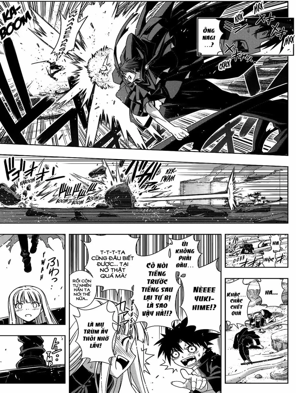 Truyện Tranh Lựa Chọn Phân Kỳ - Uq Holder! trang 9