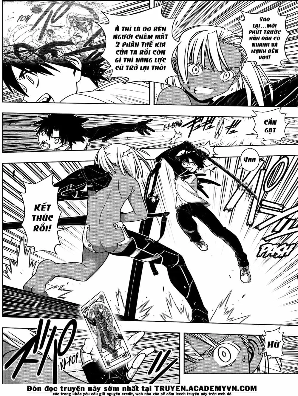 Truyện Tranh Lựa Chọn Phân Kỳ - Uq Holder! trang 9