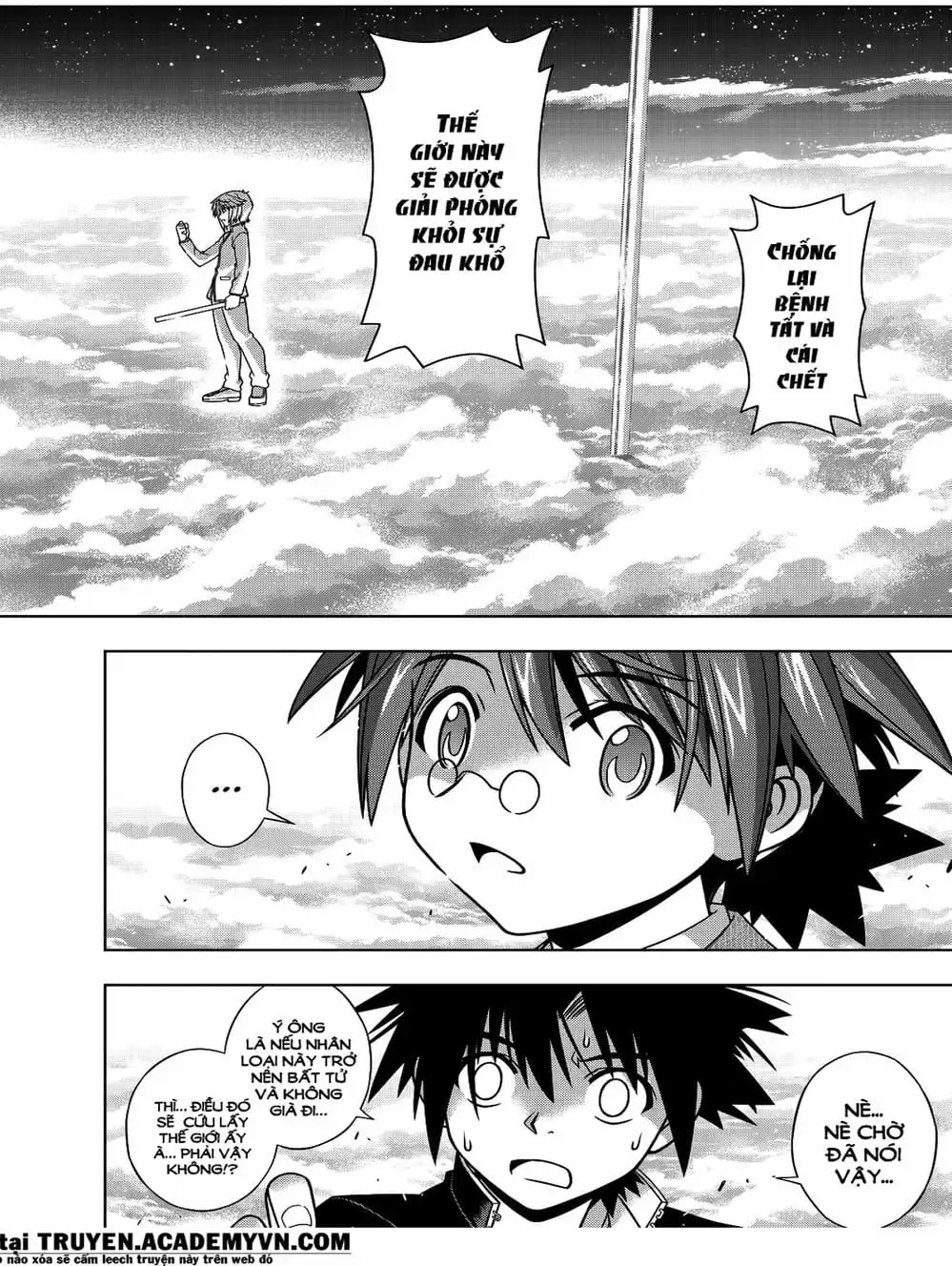 Truyện Tranh Lựa Chọn Phân Kỳ - Uq Holder! trang 9