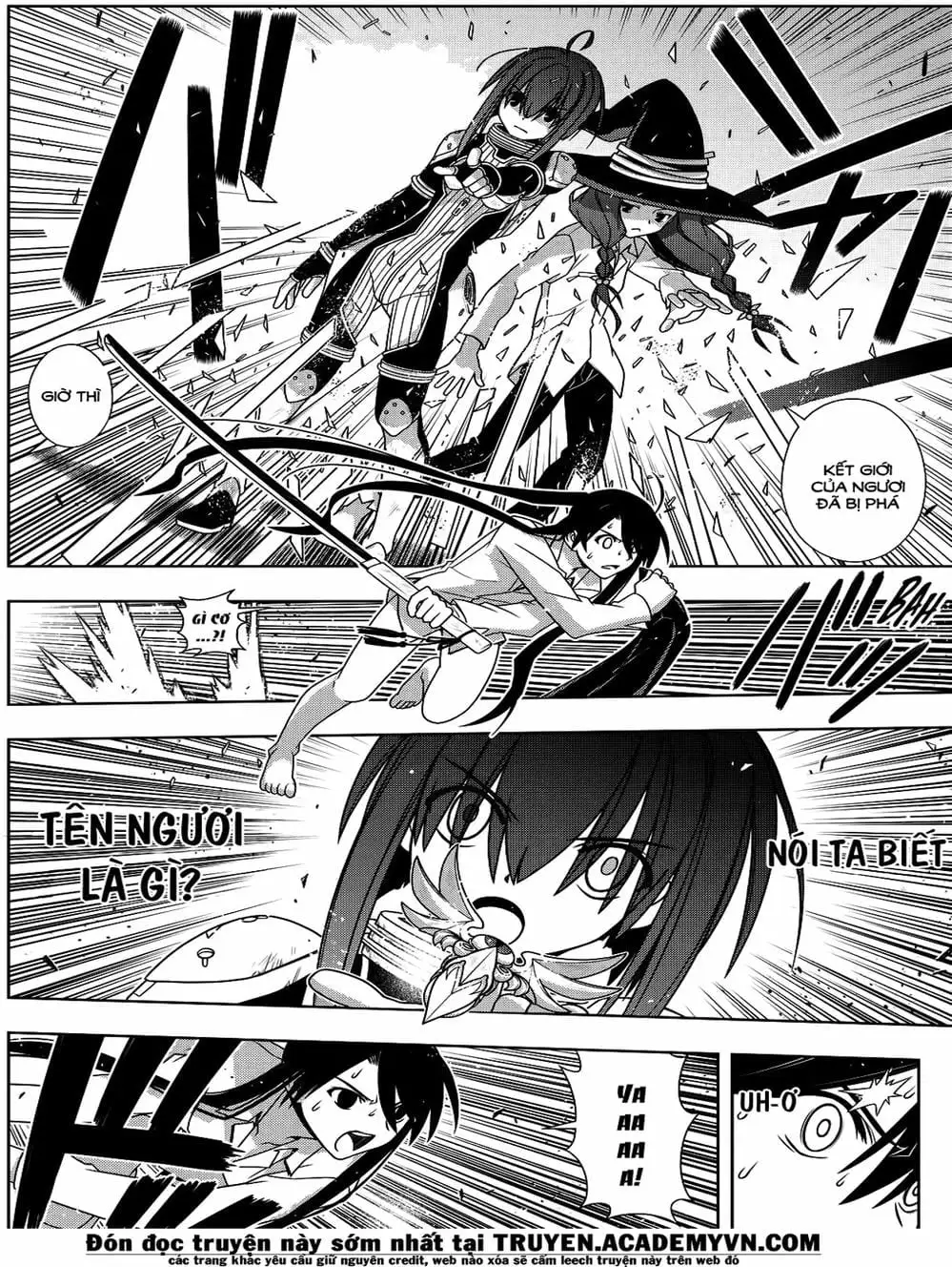 Truyện Tranh Lựa Chọn Phân Kỳ - Uq Holder! trang 9