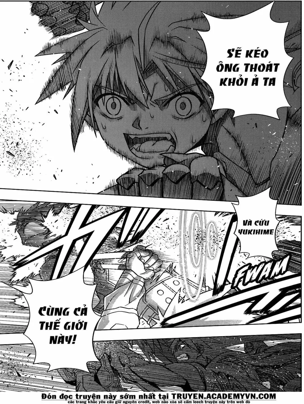 Truyện Tranh Lựa Chọn Phân Kỳ - Uq Holder! trang 9