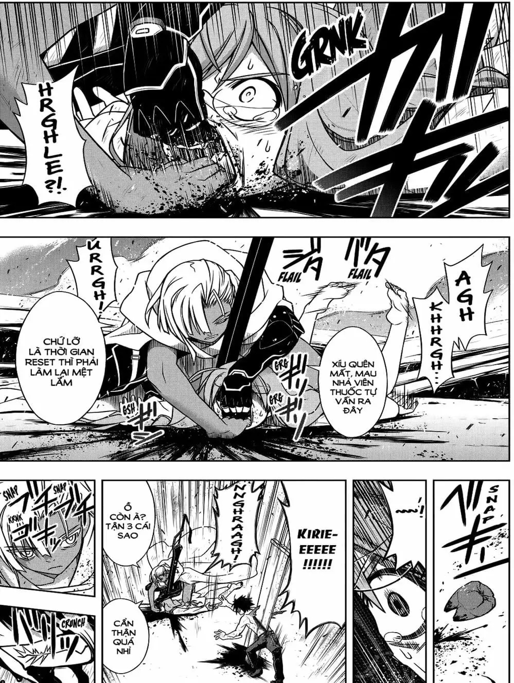 Truyện Tranh Lựa Chọn Phân Kỳ - Uq Holder! trang 9