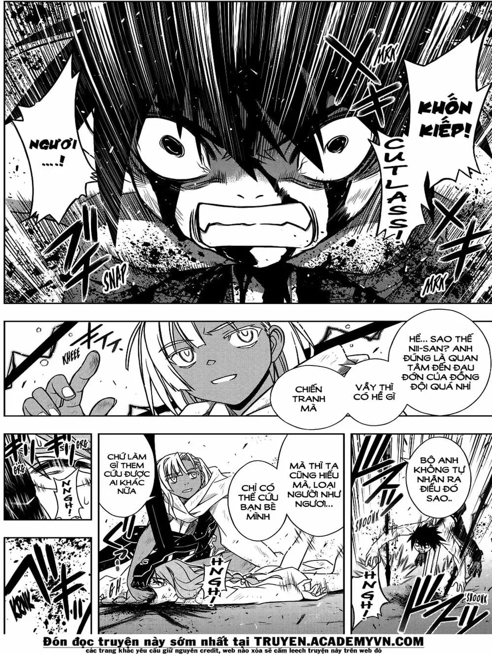 Truyện Tranh Lựa Chọn Phân Kỳ - Uq Holder! trang 9