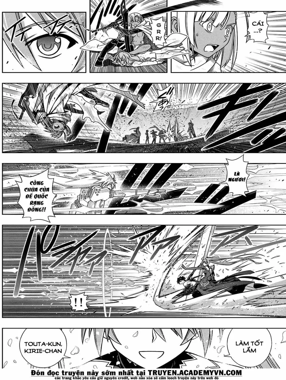 Truyện Tranh Lựa Chọn Phân Kỳ - Uq Holder! trang 9