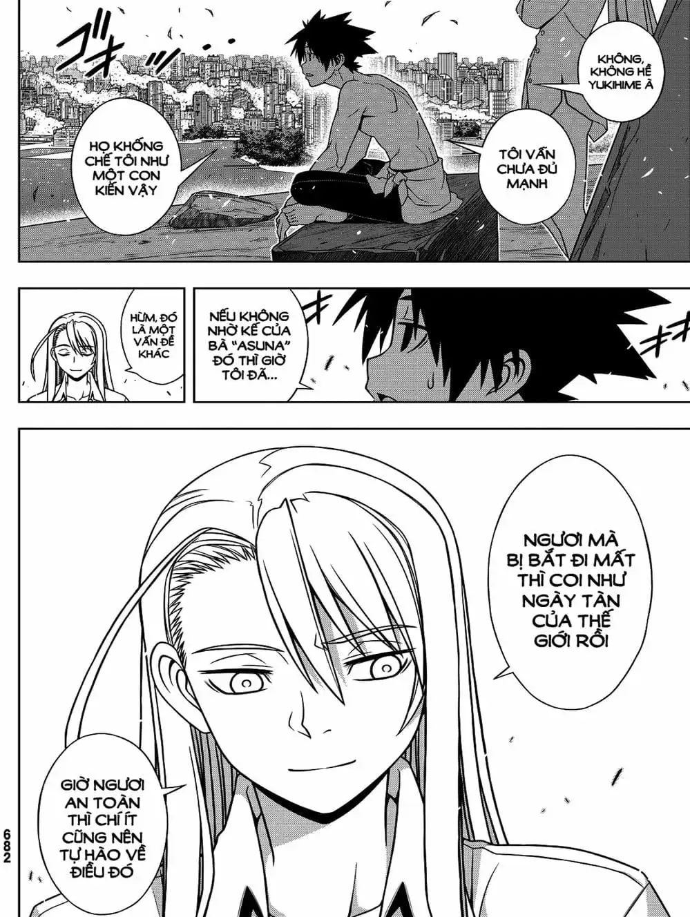Truyện Tranh Lựa Chọn Phân Kỳ - Uq Holder! trang 9