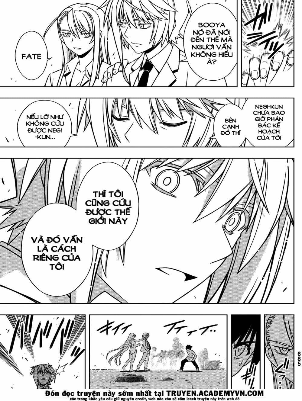 Truyện Tranh Lựa Chọn Phân Kỳ - Uq Holder! trang 9