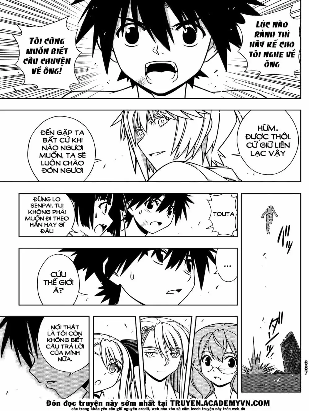 Truyện Tranh Lựa Chọn Phân Kỳ - Uq Holder! trang 9