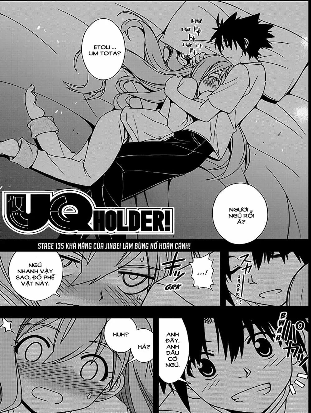 Truyện Tranh Lựa Chọn Phân Kỳ - Uq Holder! trang 9