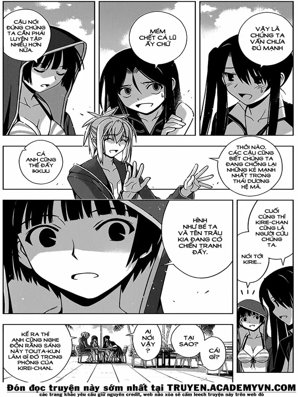 Truyện Tranh Lựa Chọn Phân Kỳ - Uq Holder! trang 9