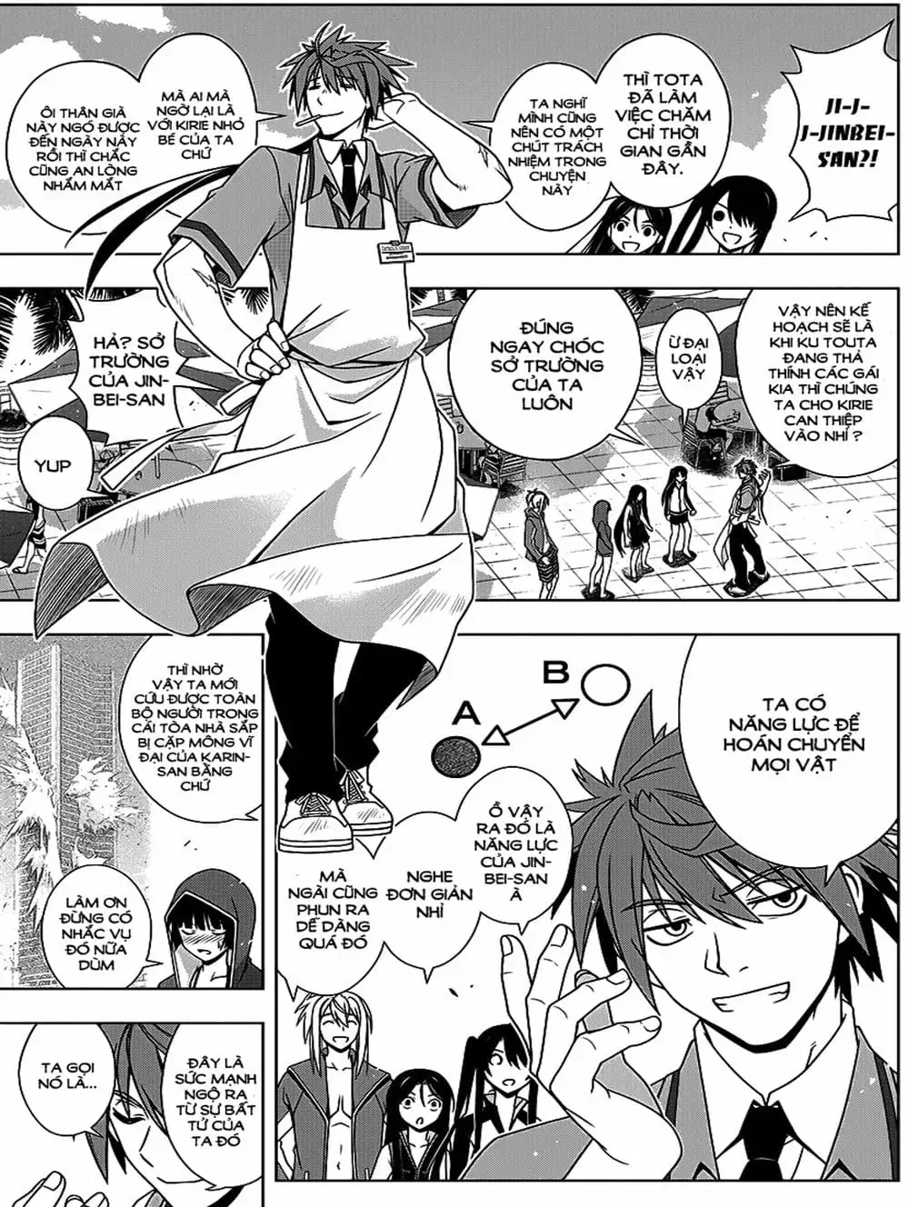 Truyện Tranh Lựa Chọn Phân Kỳ - Uq Holder! trang 9