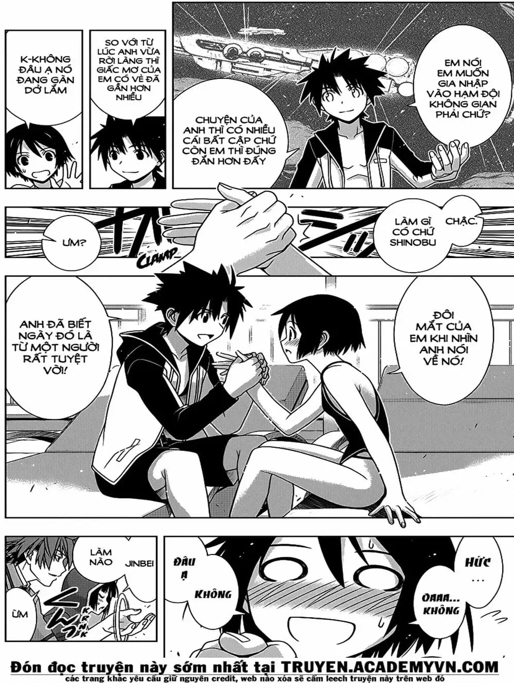 Truyện Tranh Lựa Chọn Phân Kỳ - Uq Holder! trang 9