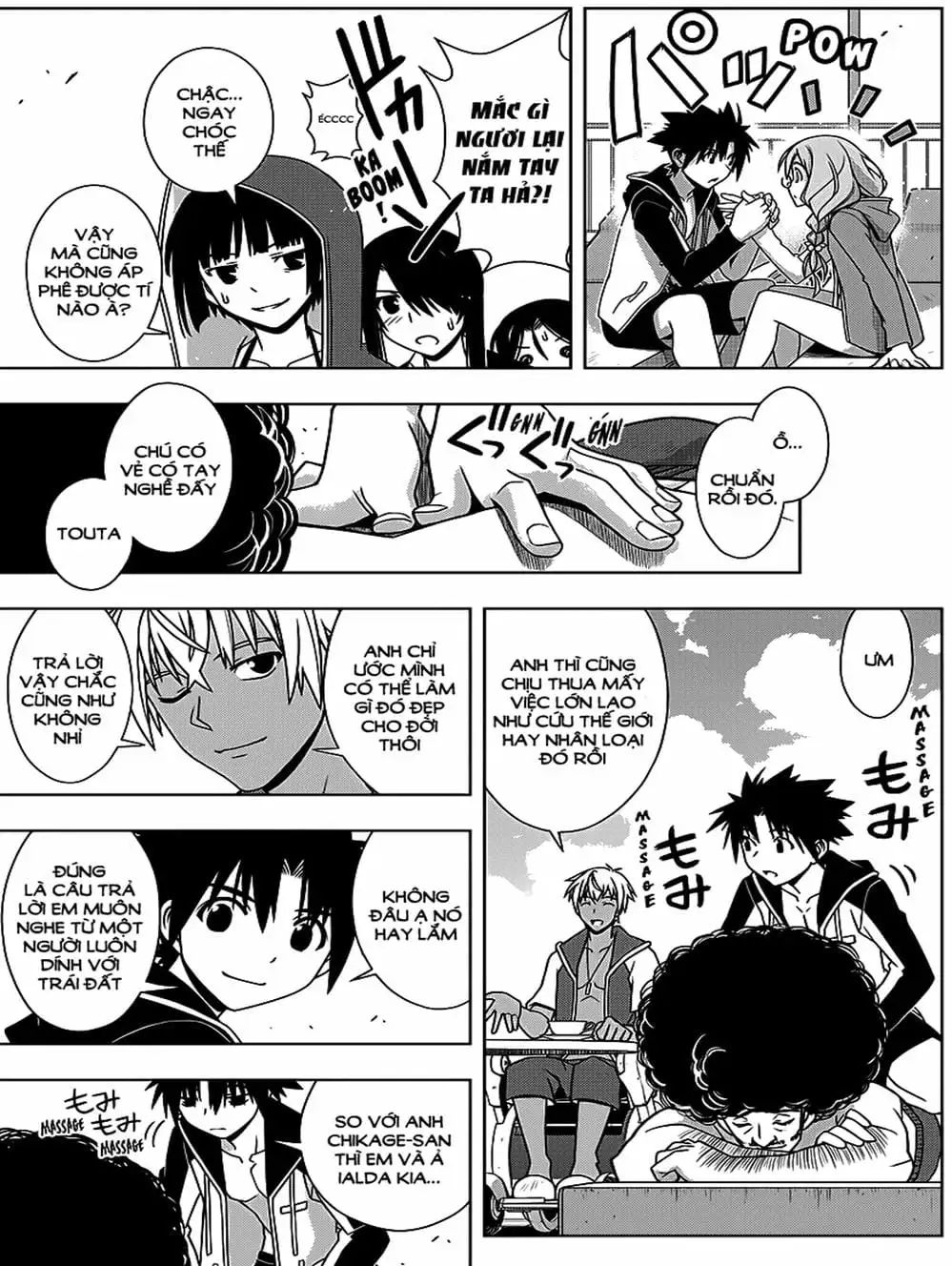 Truyện Tranh Lựa Chọn Phân Kỳ - Uq Holder! trang 9