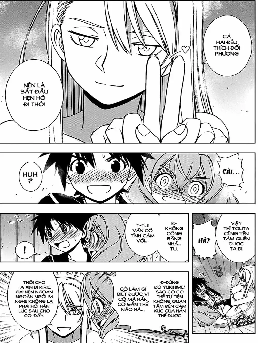 Truyện Tranh Lựa Chọn Phân Kỳ - Uq Holder! trang 9