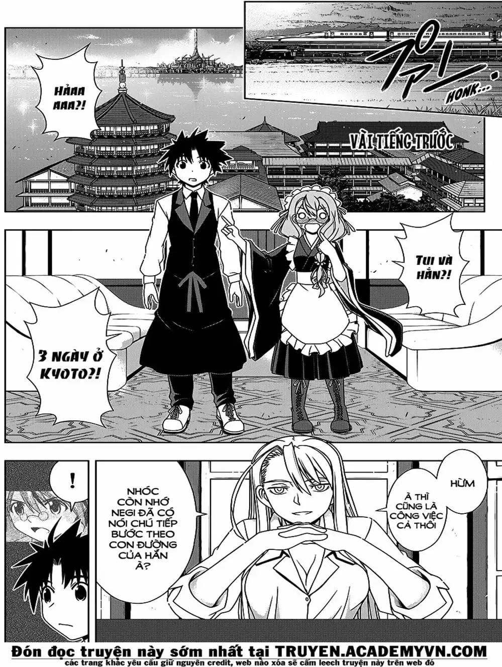 Truyện Tranh Lựa Chọn Phân Kỳ - Uq Holder! trang 9